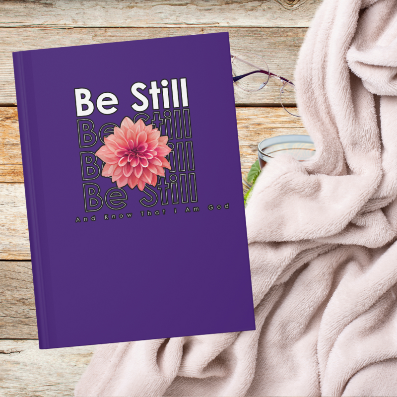 Be Still & Know Hardcover Journal Matte