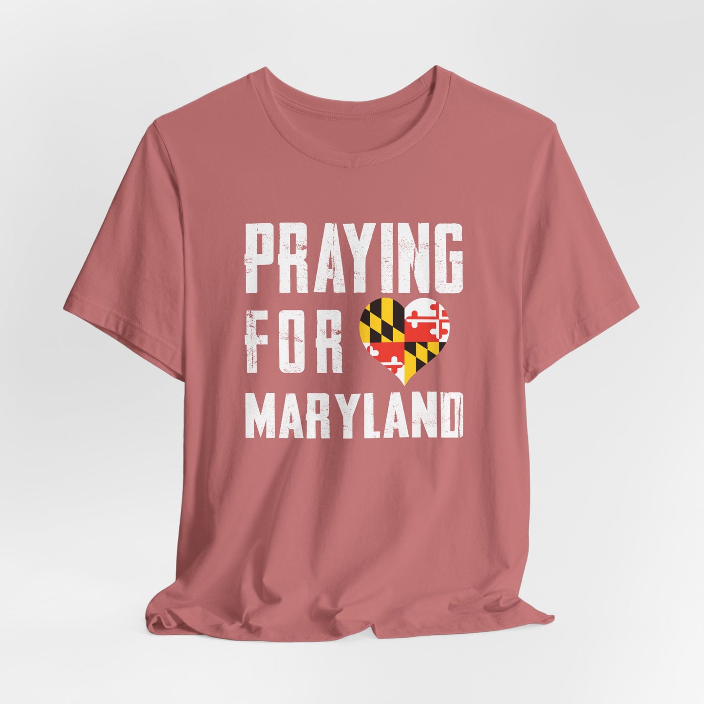 Praying for Maryland Unisex Jersey Short Sleeve Tee