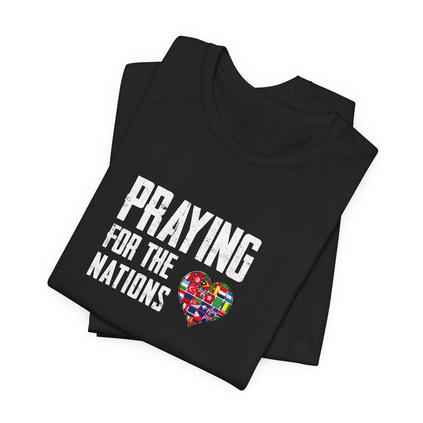 Praying for the Nations Unisex Jersey Short Sleeve Tee