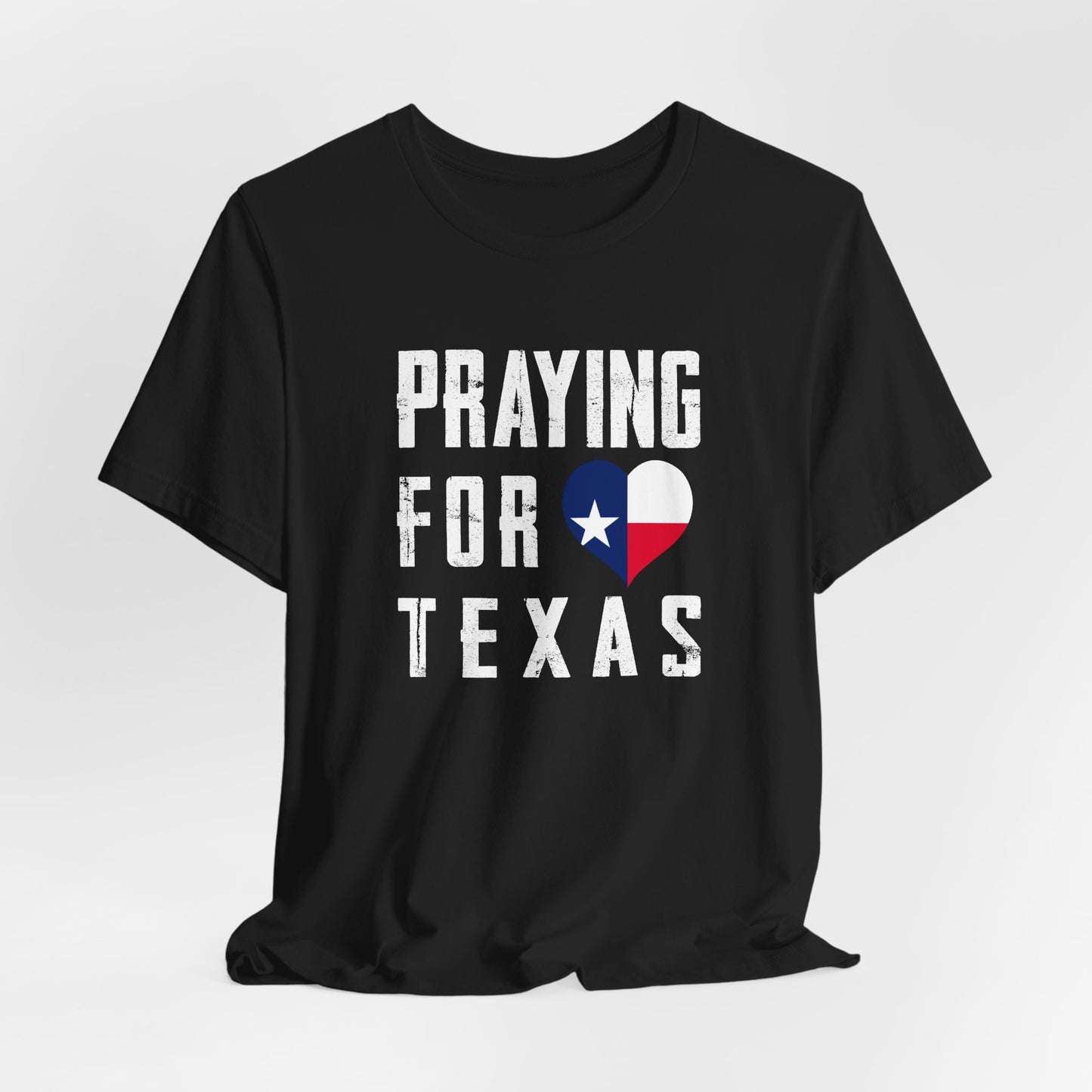 Praying for Texas Unisex Jersey Short Sleeve Tee