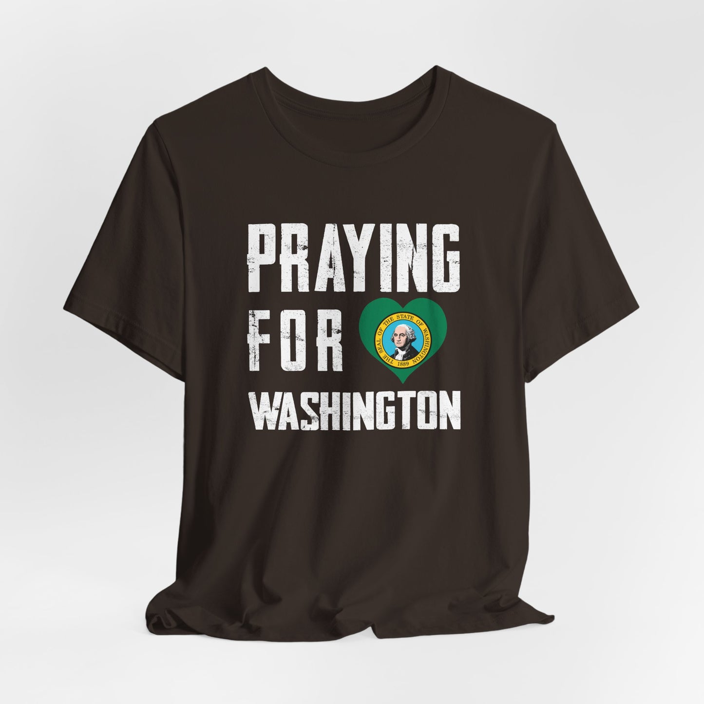 Praying for Washington Unisex Jersey Short Sleeve Tee