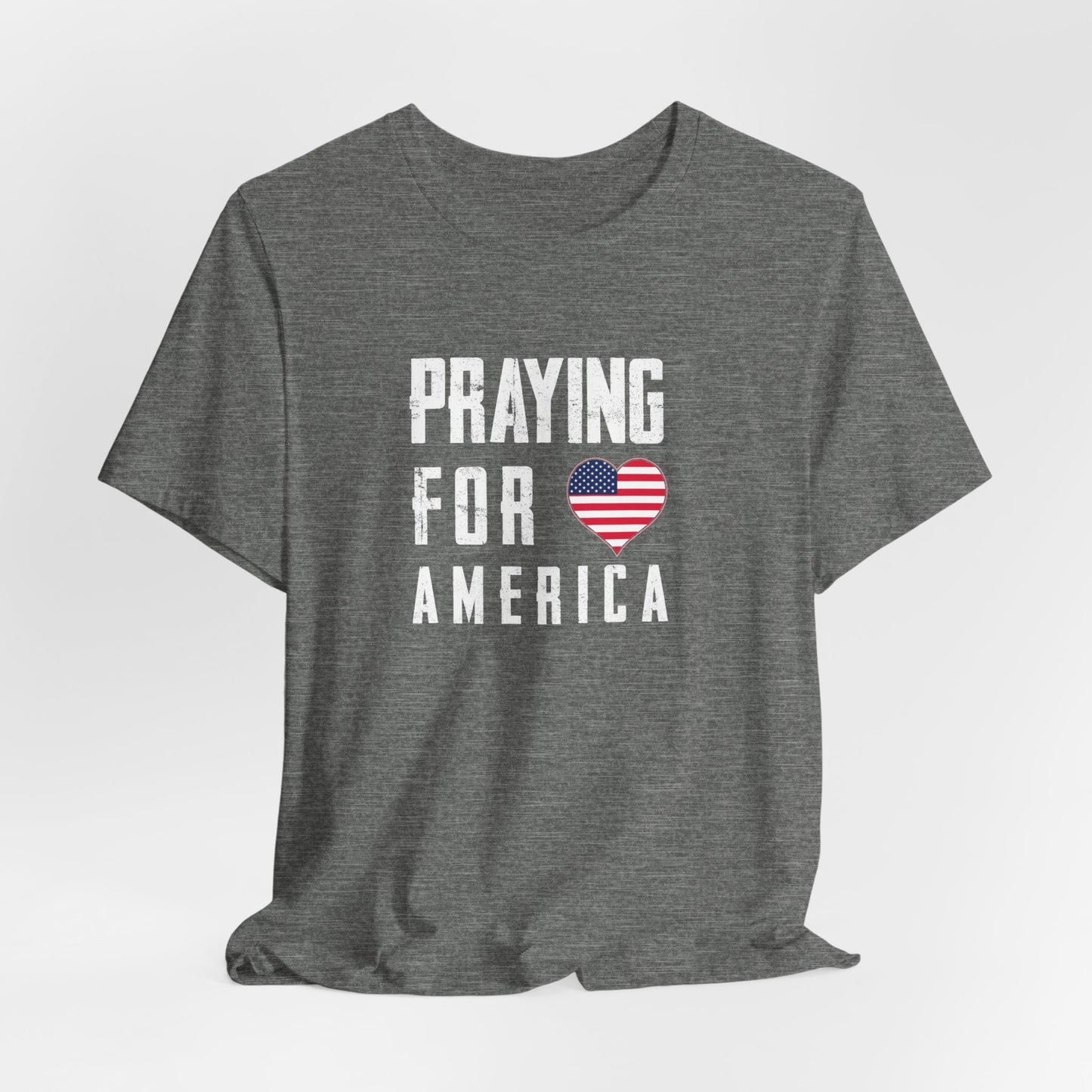 Praying for the America Unisex Jersey Short Sleeve Tee