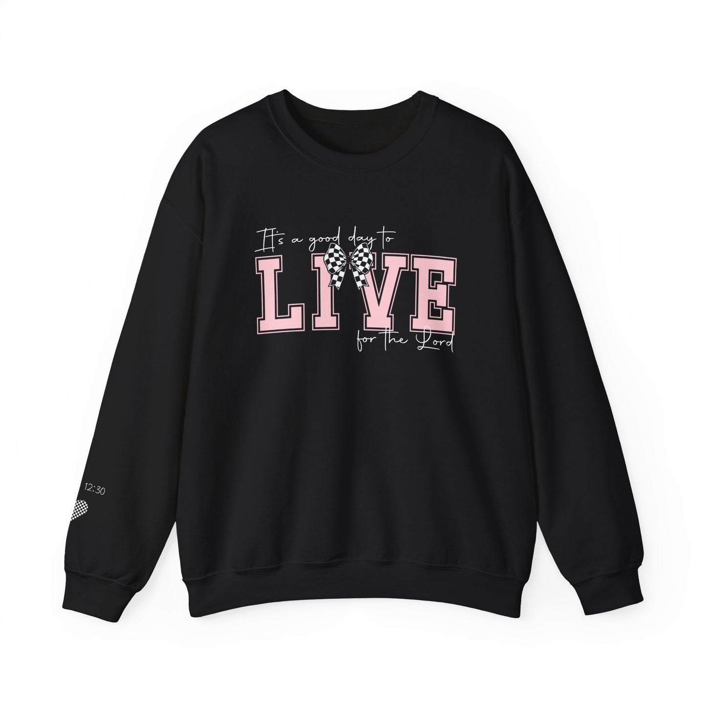 It's A Good Day to Love the Lord Unisex Heavy Blend™ Crewneck Sweatshirt