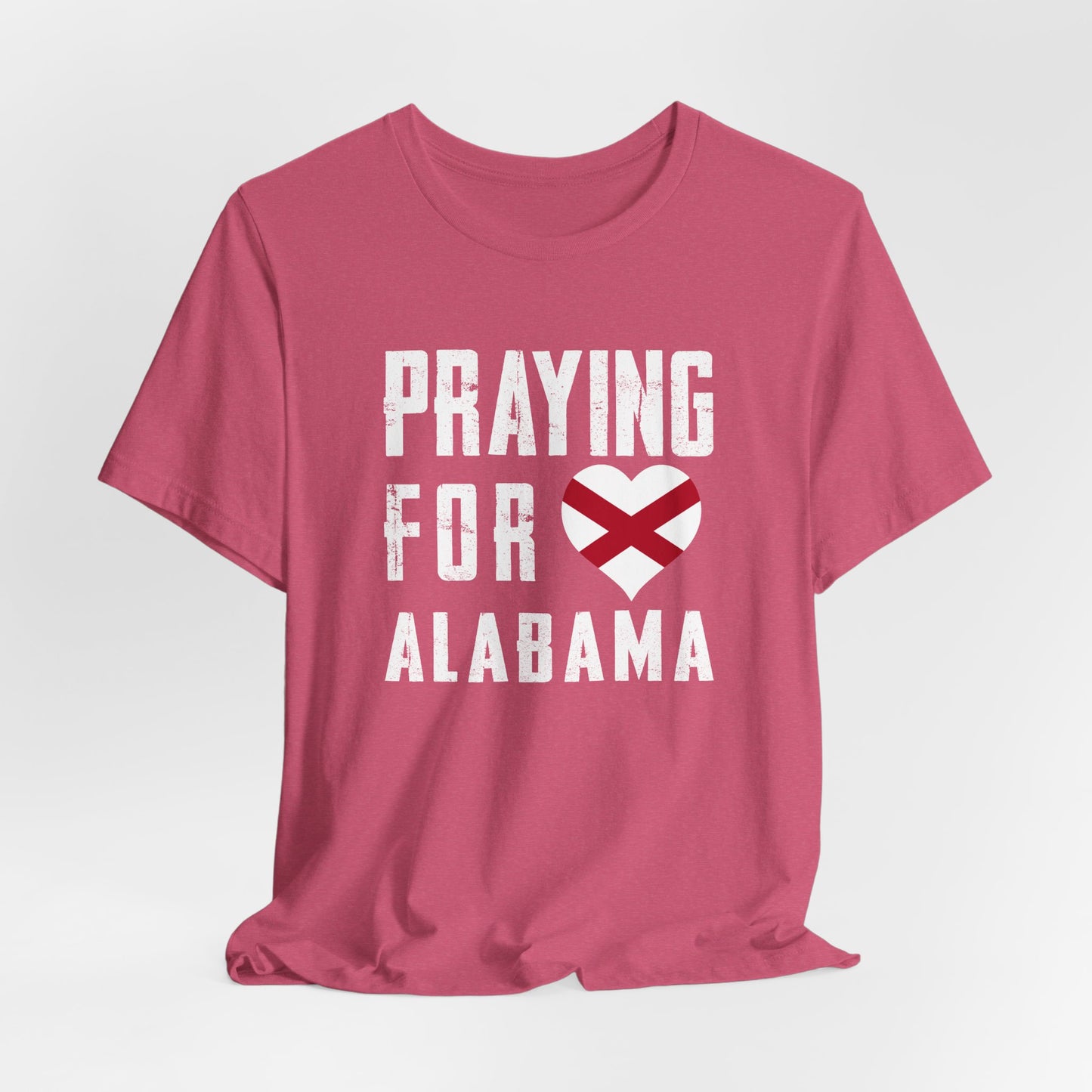 Praying for Alabama Unisex Jersey Short Sleeve Tee