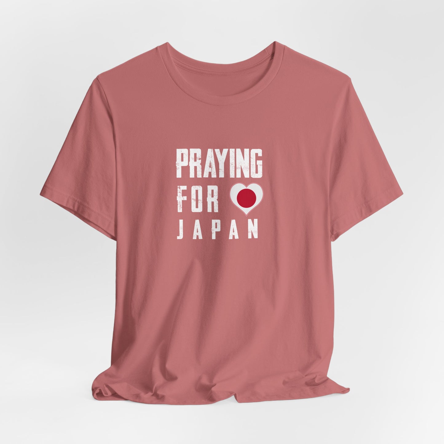 Praying for Japan Unisex Jersey Short Sleeve Tee