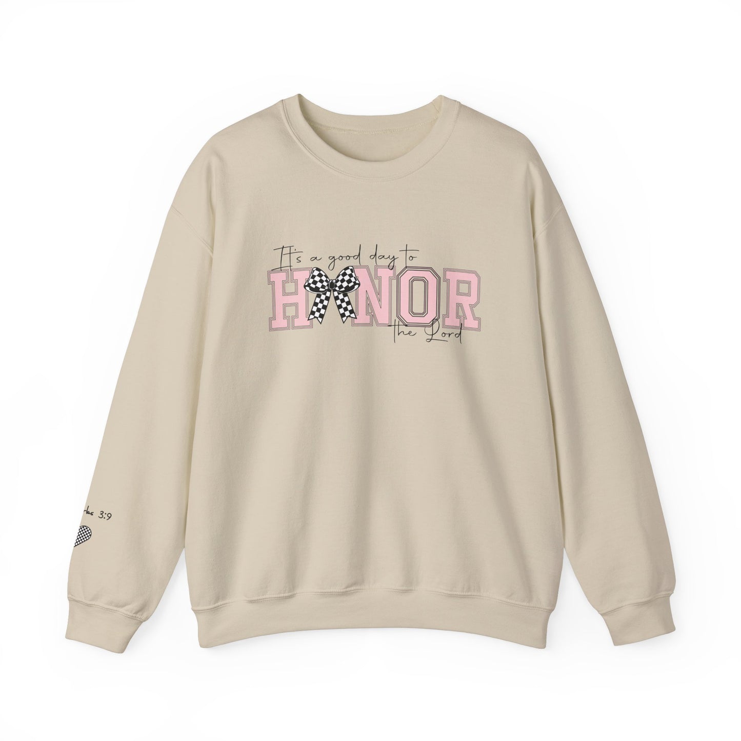 It's A Good Day to Honor the Lord Unisex Heavy Blend™ Crewneck Sweatshirt