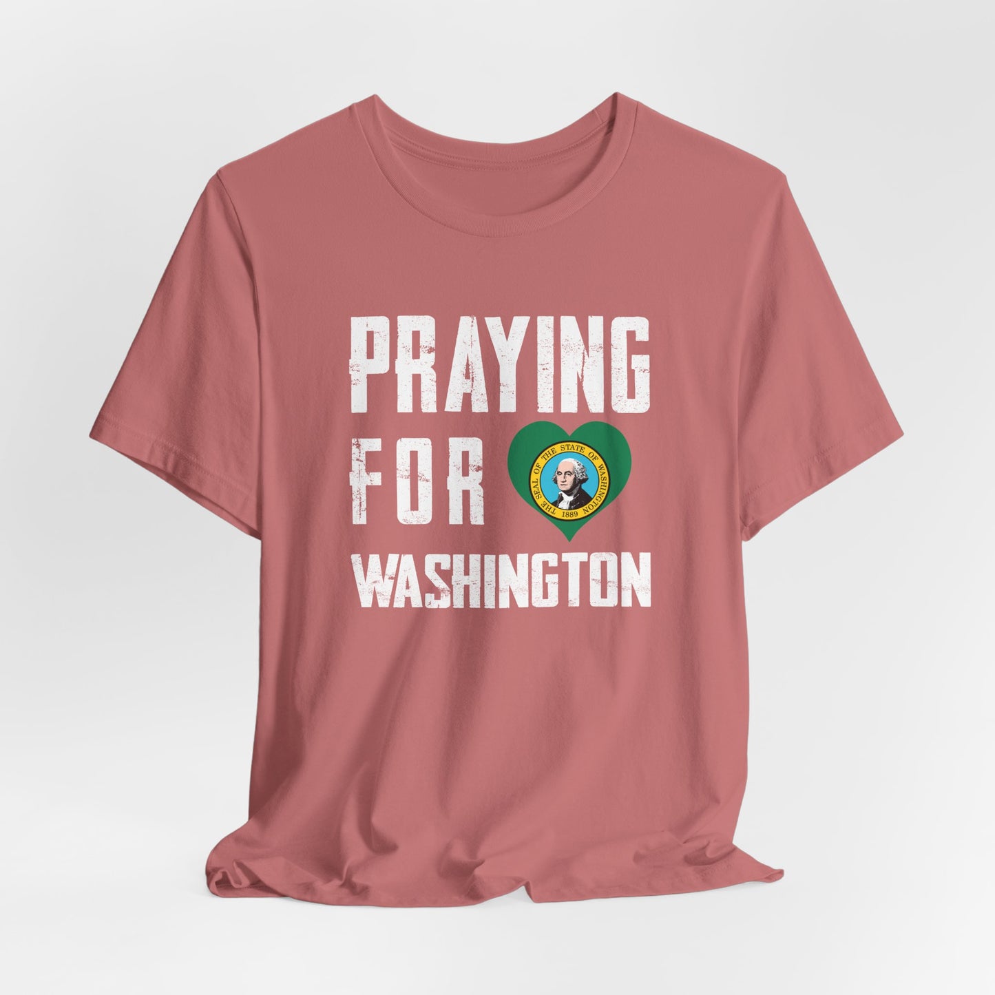 Praying for Washington Unisex Jersey Short Sleeve Tee