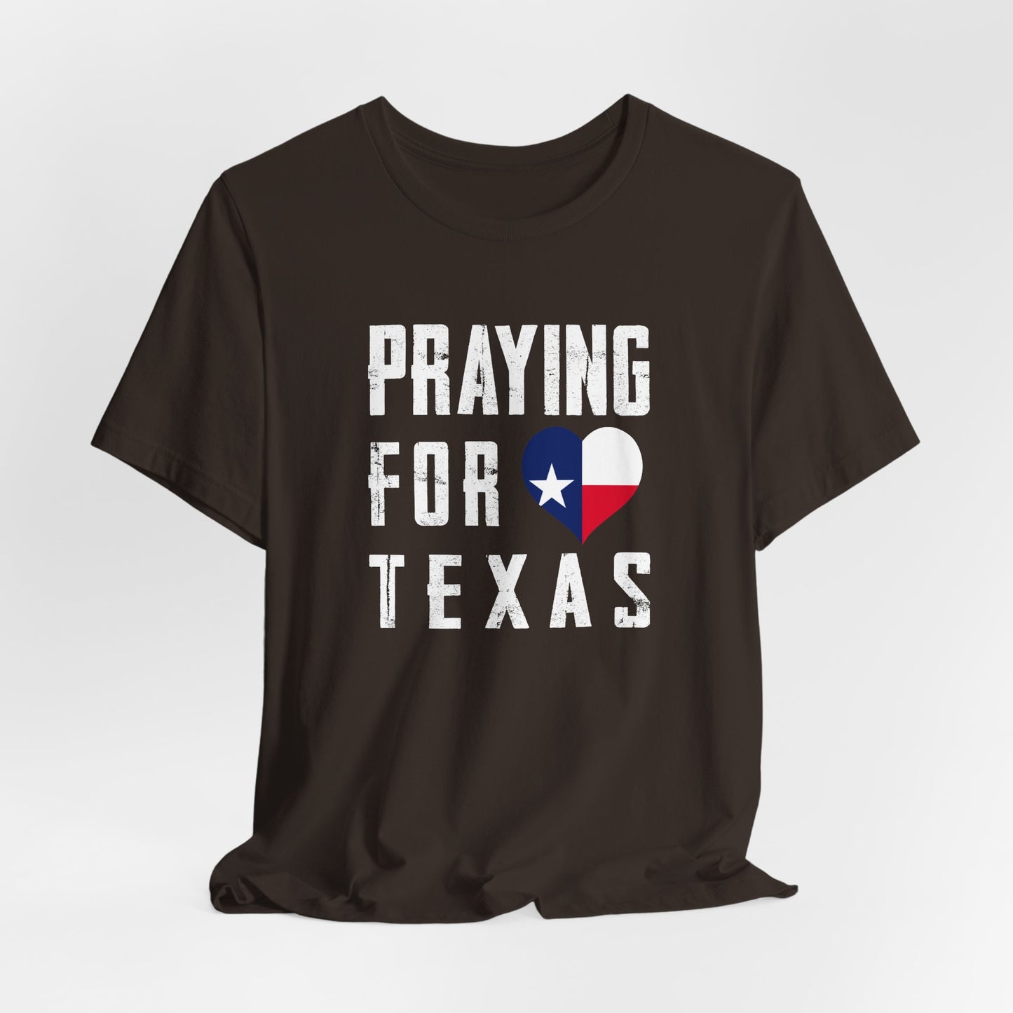 Praying for Texas Unisex Jersey Short Sleeve Tee