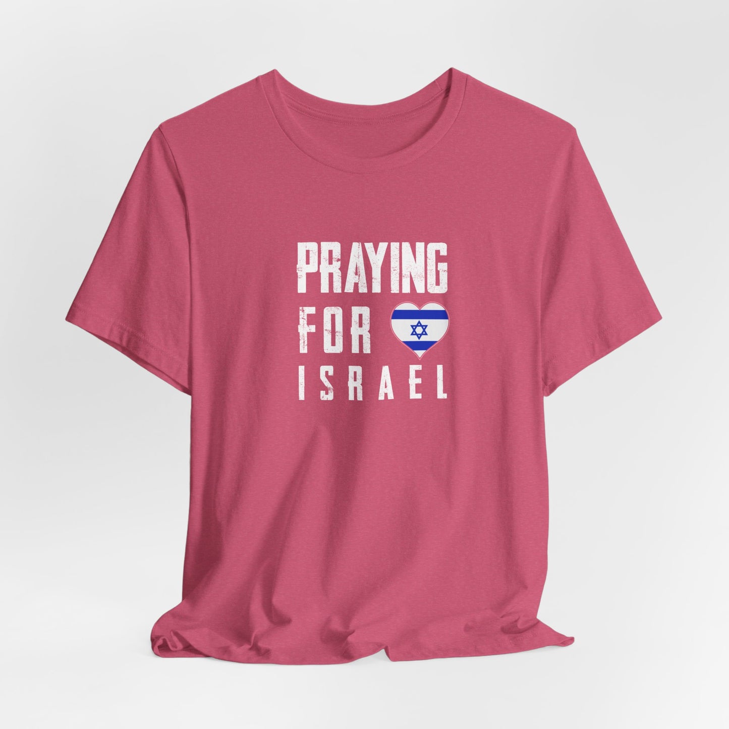 Praying for Israel Unisex Jersey Short Sleeve Tee