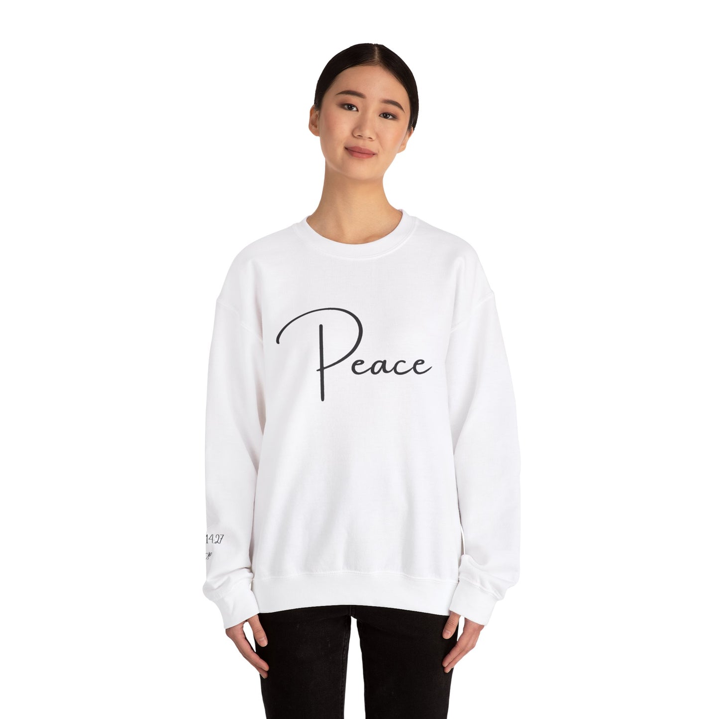 Peace Unisex Heavy Blend™ Crewneck Sweatshirt