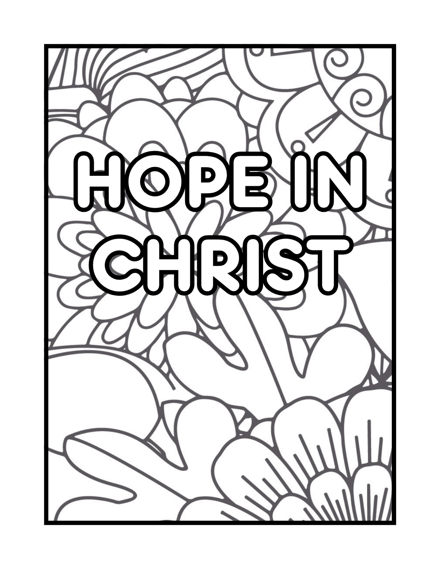 Colors of Grace Coloring Book (Digital Download)