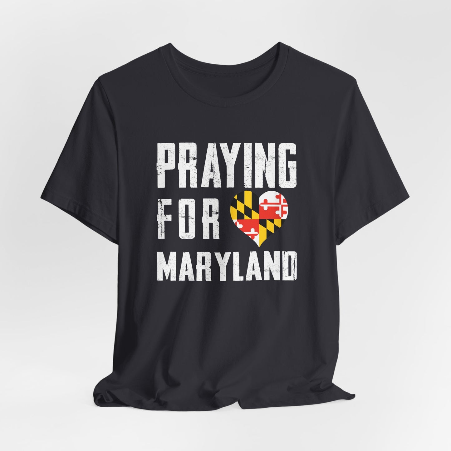 Praying for Maryland Unisex Jersey Short Sleeve Tee