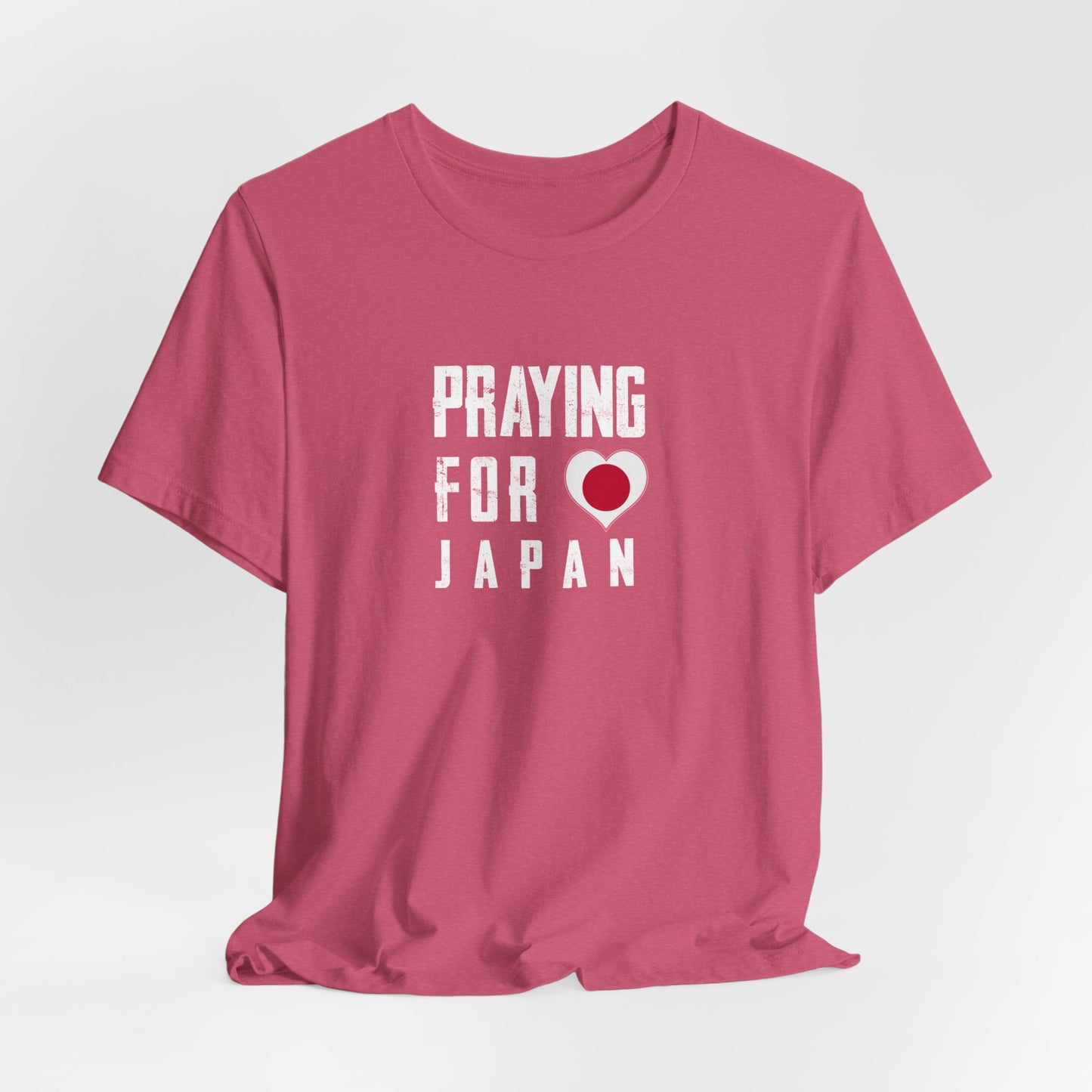 Praying for Japan Unisex Jersey Short Sleeve Tee