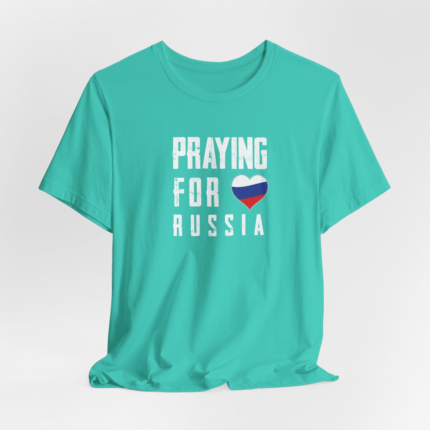 Praying for Russia Unisex Jersey Short Sleeve Tee