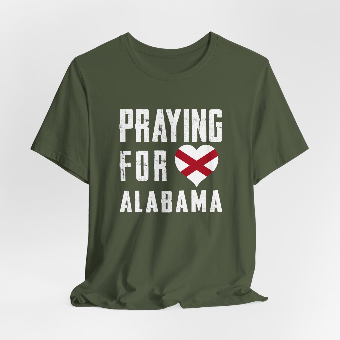 Praying for Alabama Unisex Jersey Short Sleeve Tee