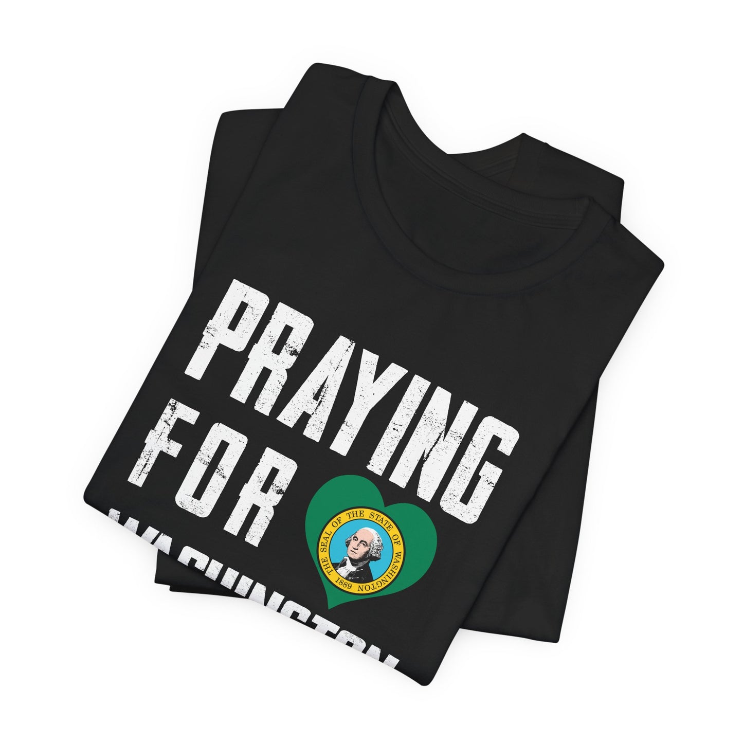 Praying for Washington Unisex Jersey Short Sleeve Tee