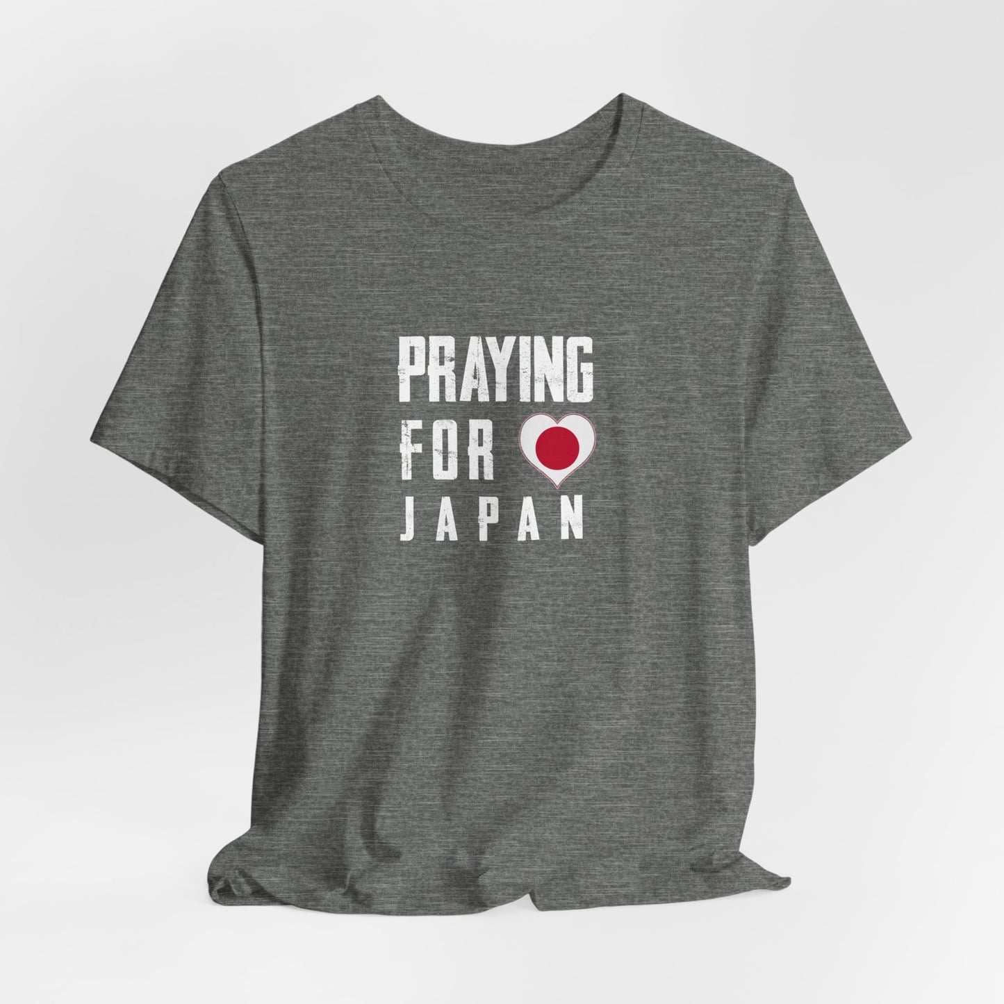 Praying for Japan Unisex Jersey Short Sleeve Tee