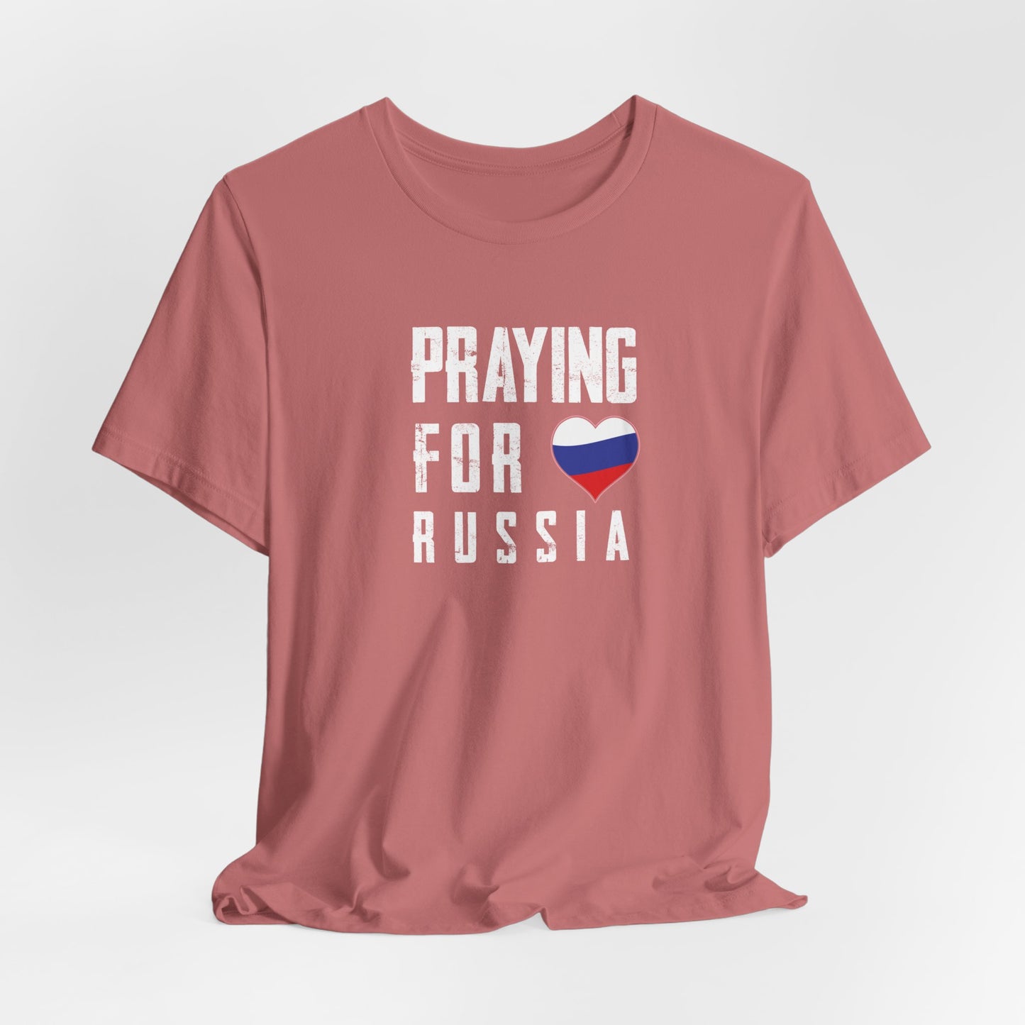 Praying for Russia Unisex Jersey Short Sleeve Tee