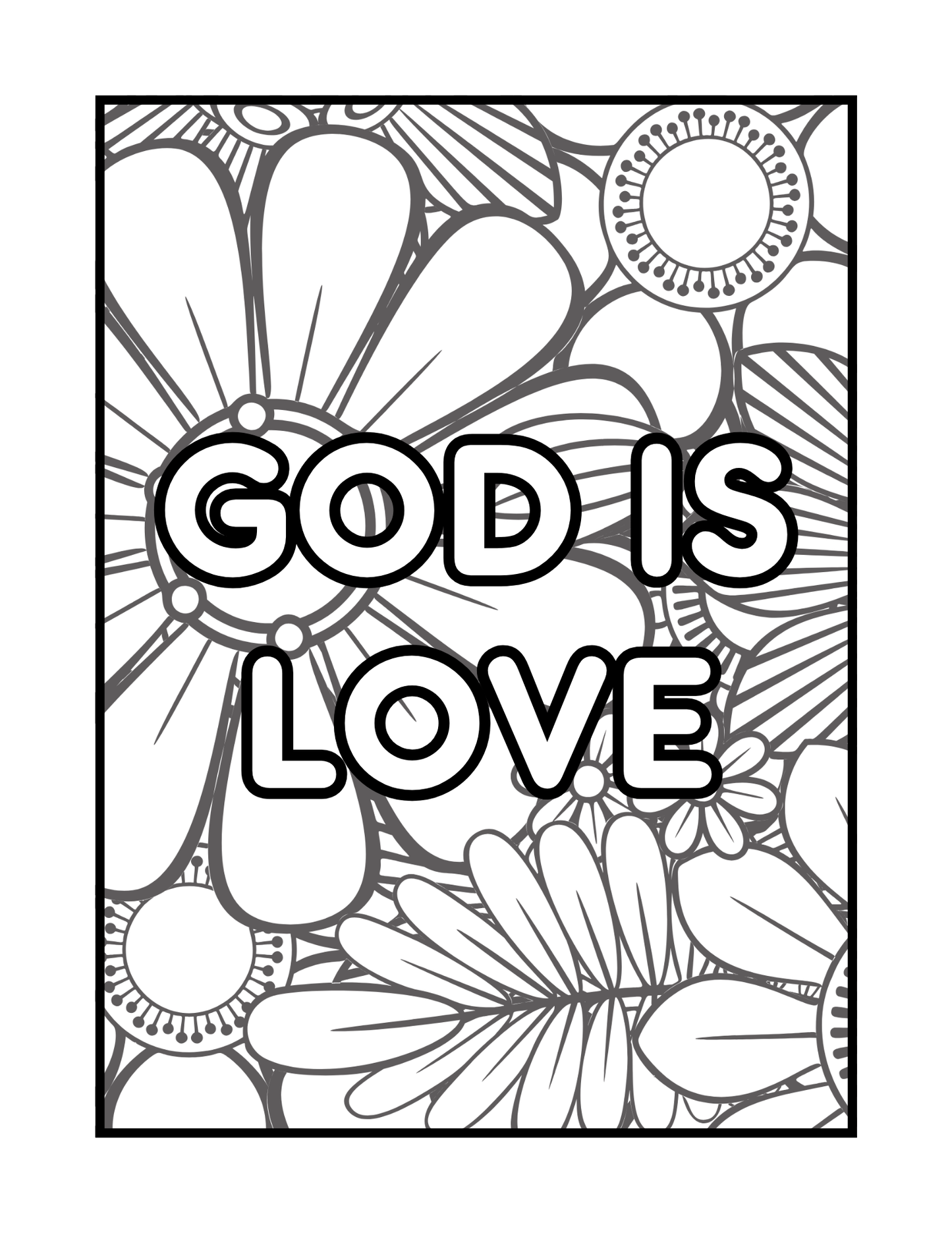 Colors of Grace Coloring Book (Digital Download)