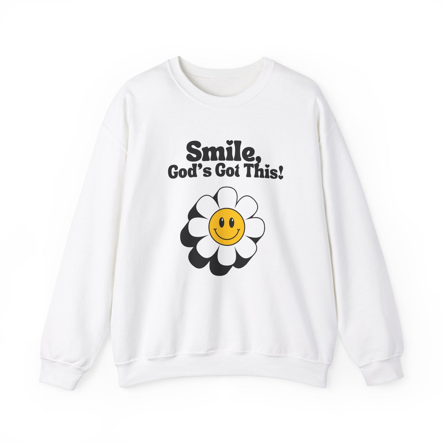 Smile God Got This Unisex Heavy Blend™ Crewneck Sweatshirt