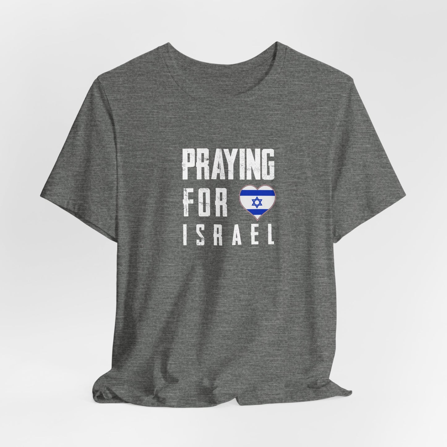 Praying for Israel Unisex Jersey Short Sleeve Tee