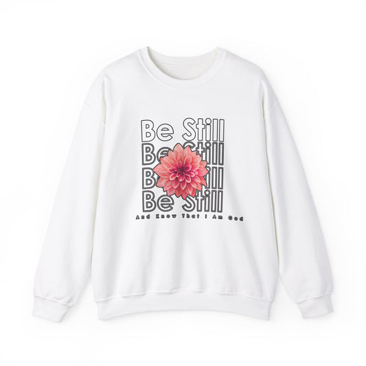 Be Still & Know Unisex Heavy Blend™ Crewneck Sweatshirt