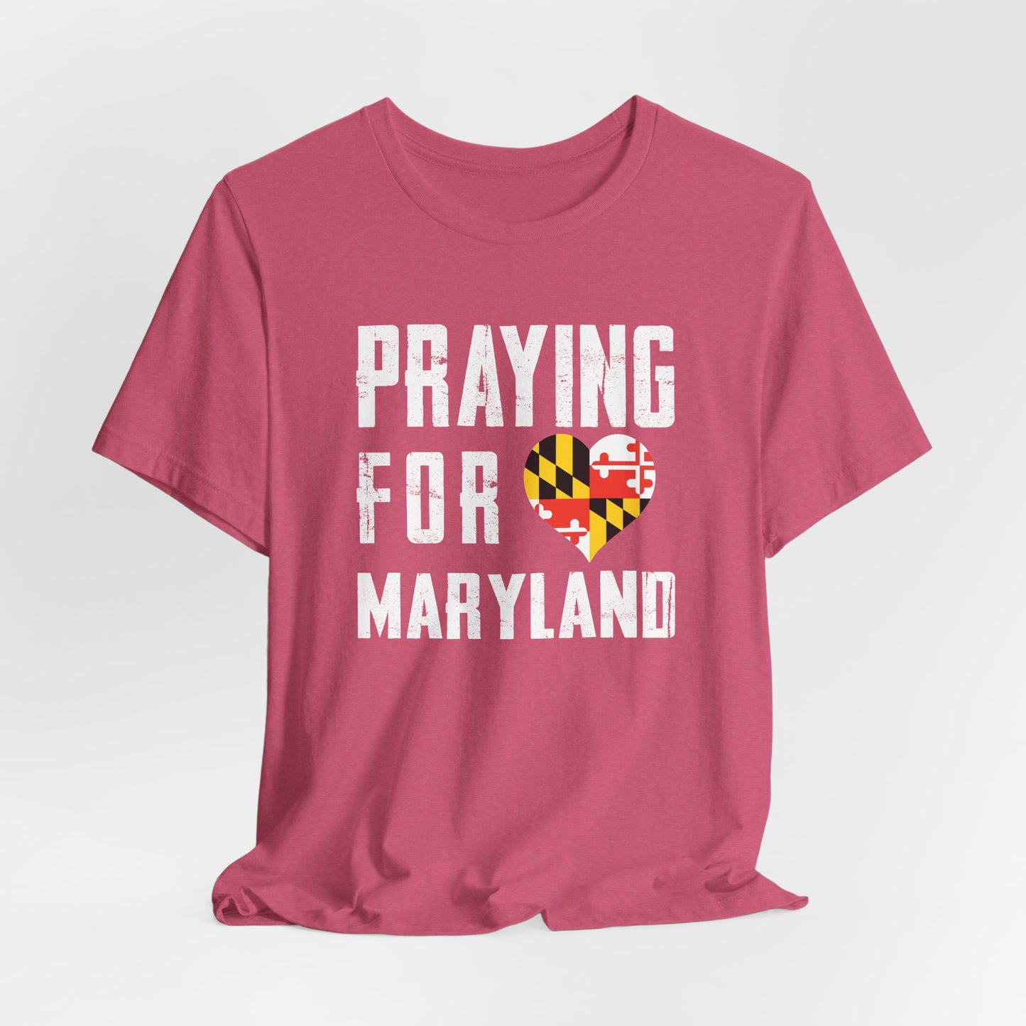 Praying for Maryland Unisex Jersey Short Sleeve Tee