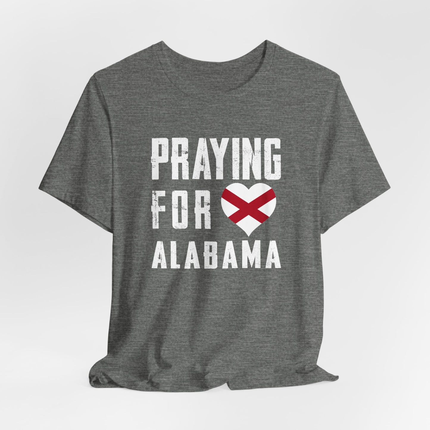 Praying for Alabama Unisex Jersey Short Sleeve Tee