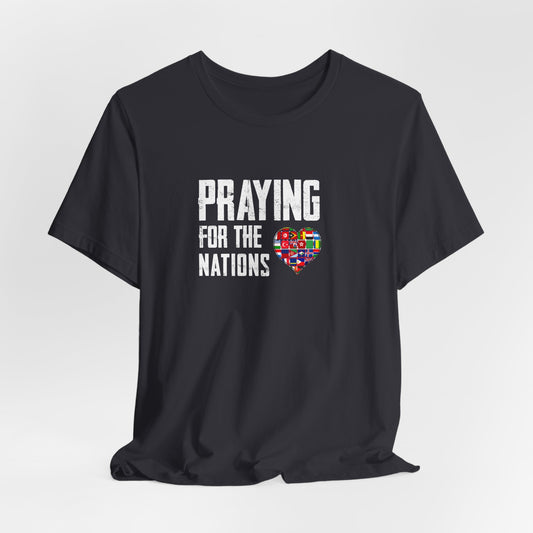 Praying for the Nations Unisex Jersey Short Sleeve Tee