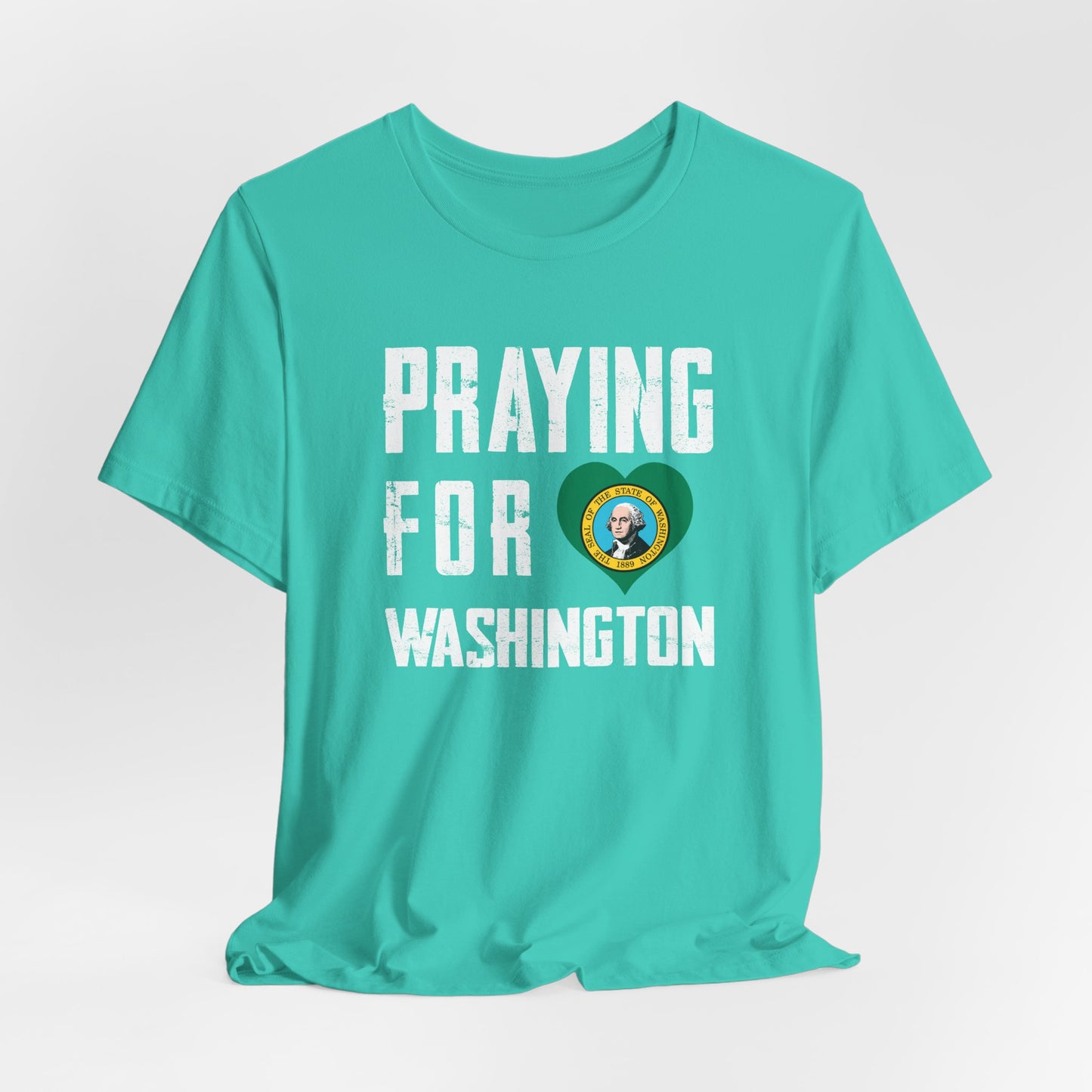 Praying for Washington Unisex Jersey Short Sleeve Tee