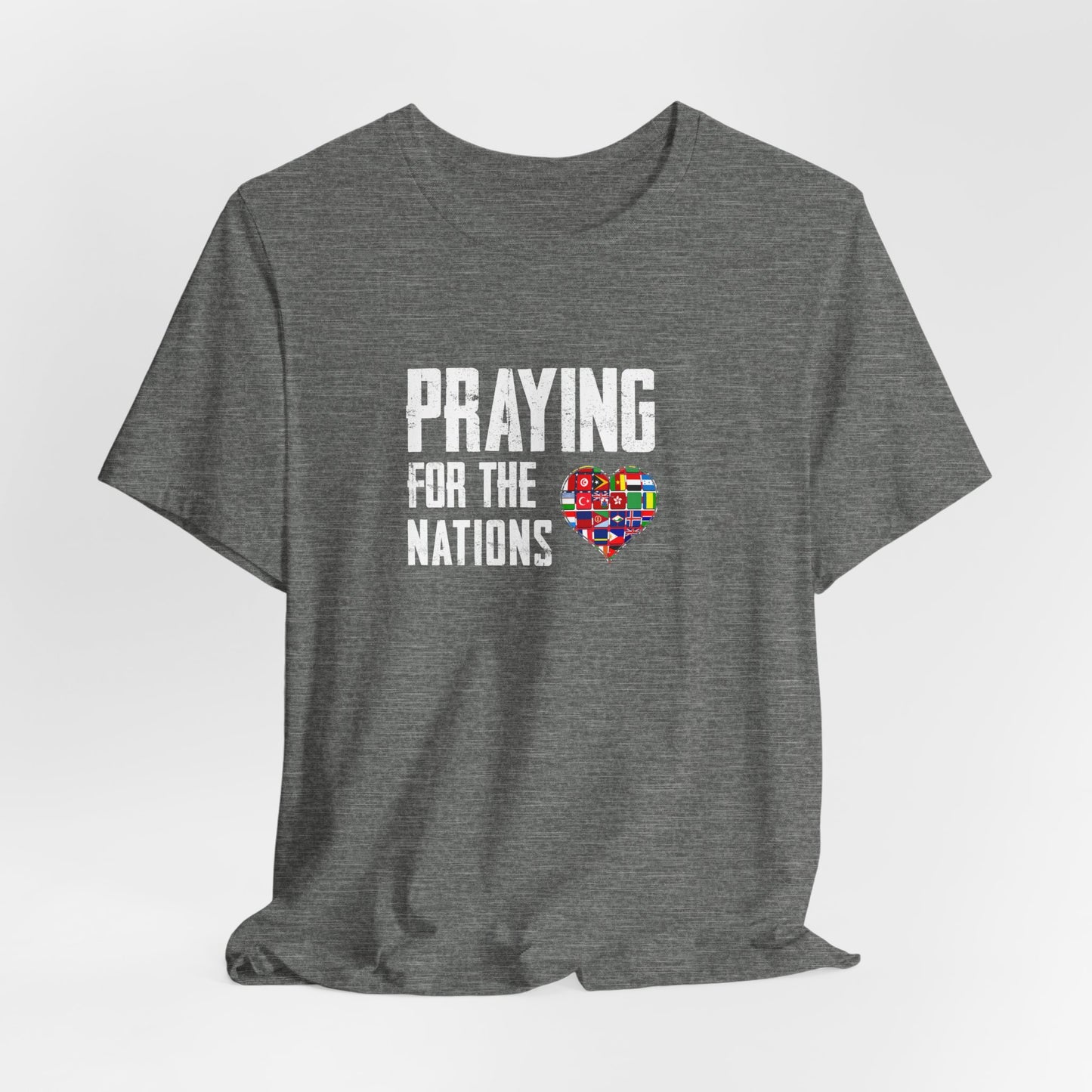 Praying for the Nations Unisex Jersey Short Sleeve Tee