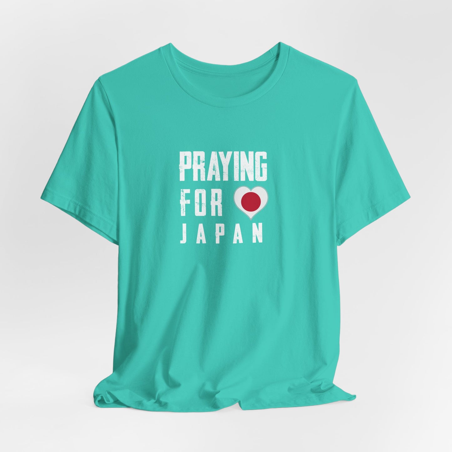 Praying for Japan Unisex Jersey Short Sleeve Tee