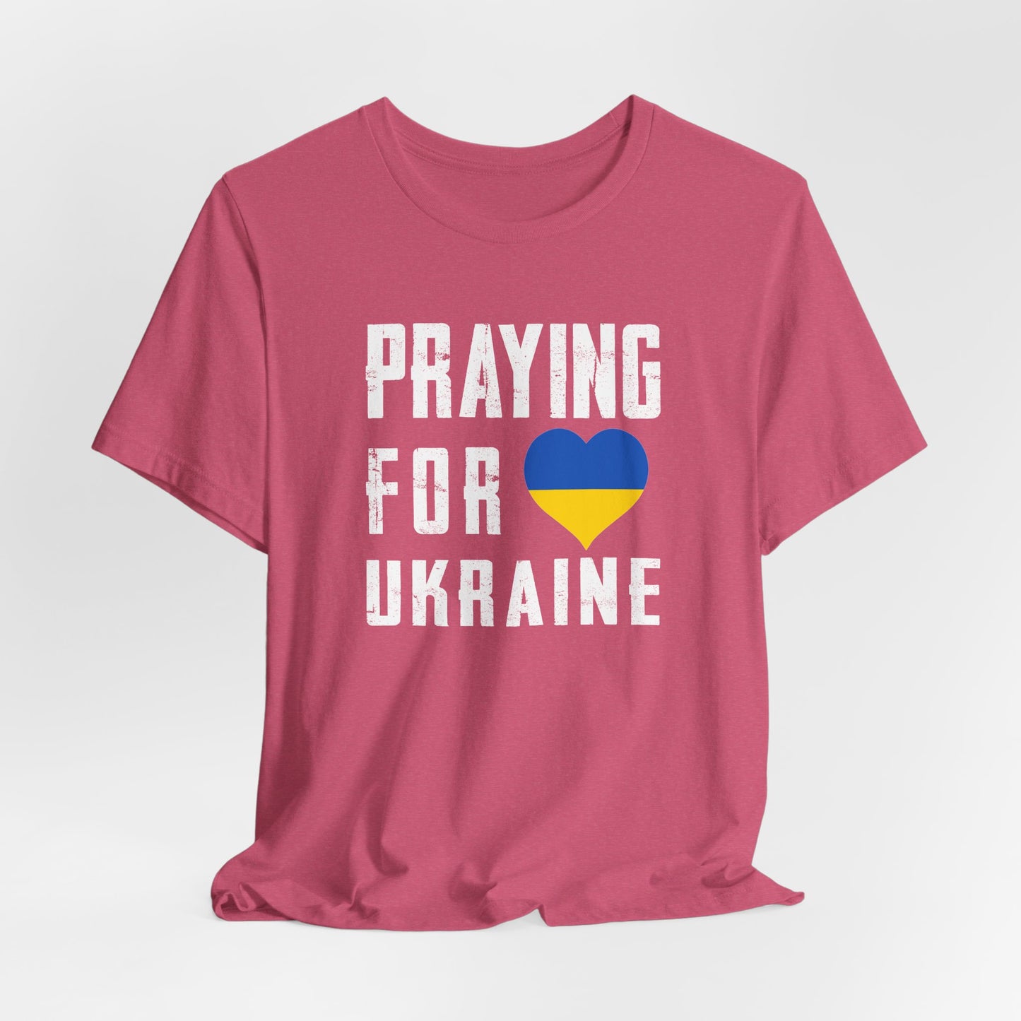 Praying for the Ukraine Unisex Jersey Short Sleeve Tee