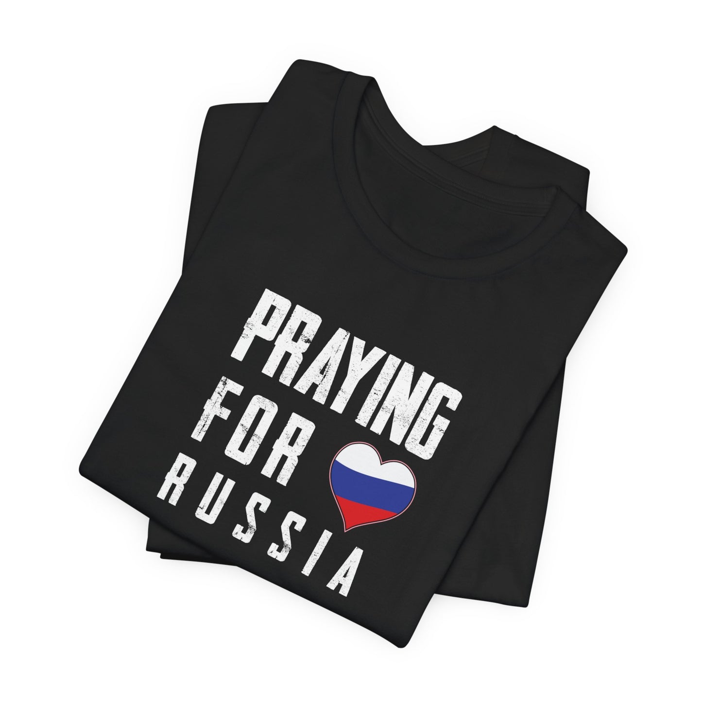 Praying for Russia Unisex Jersey Short Sleeve Tee