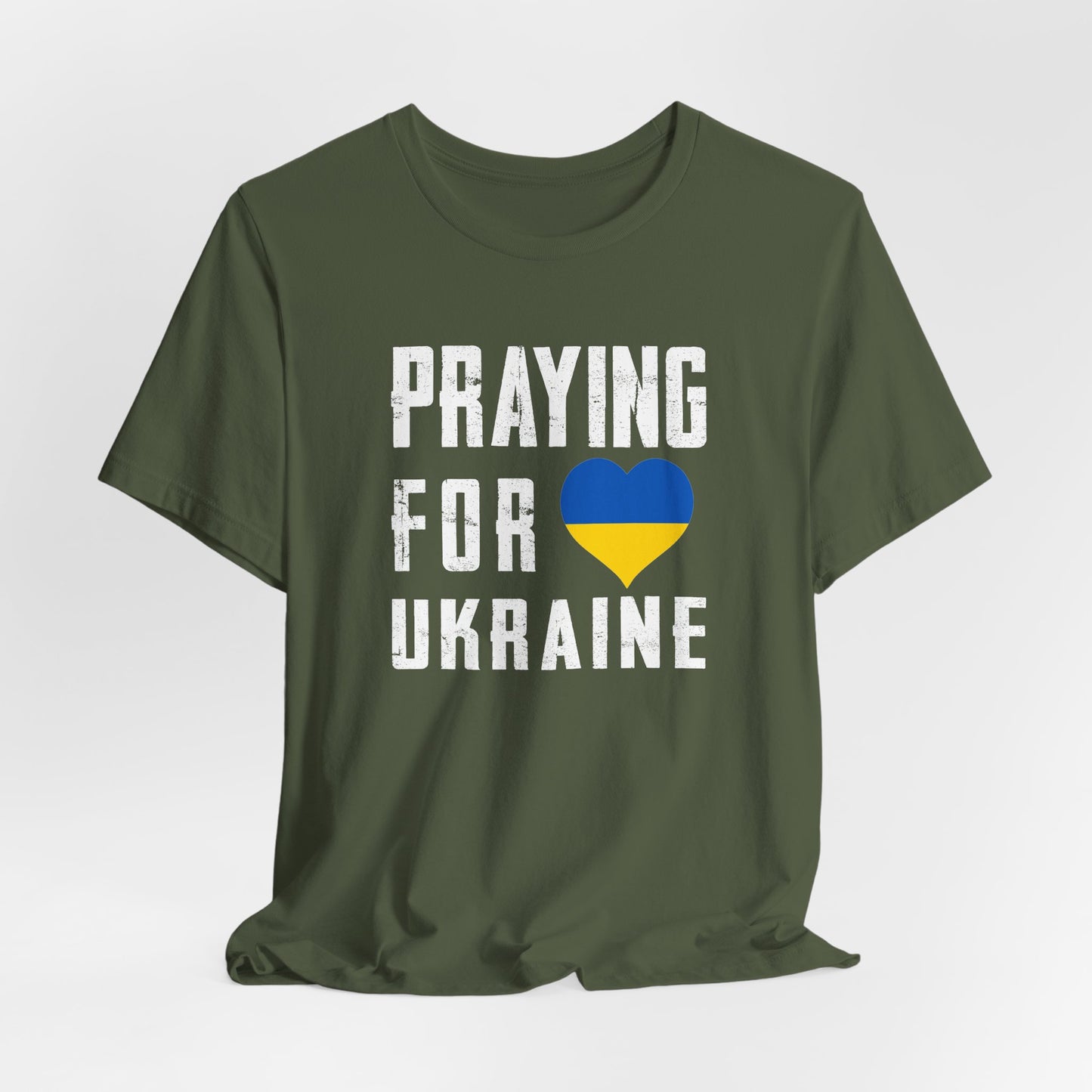 Praying for the Ukraine Unisex Jersey Short Sleeve Tee