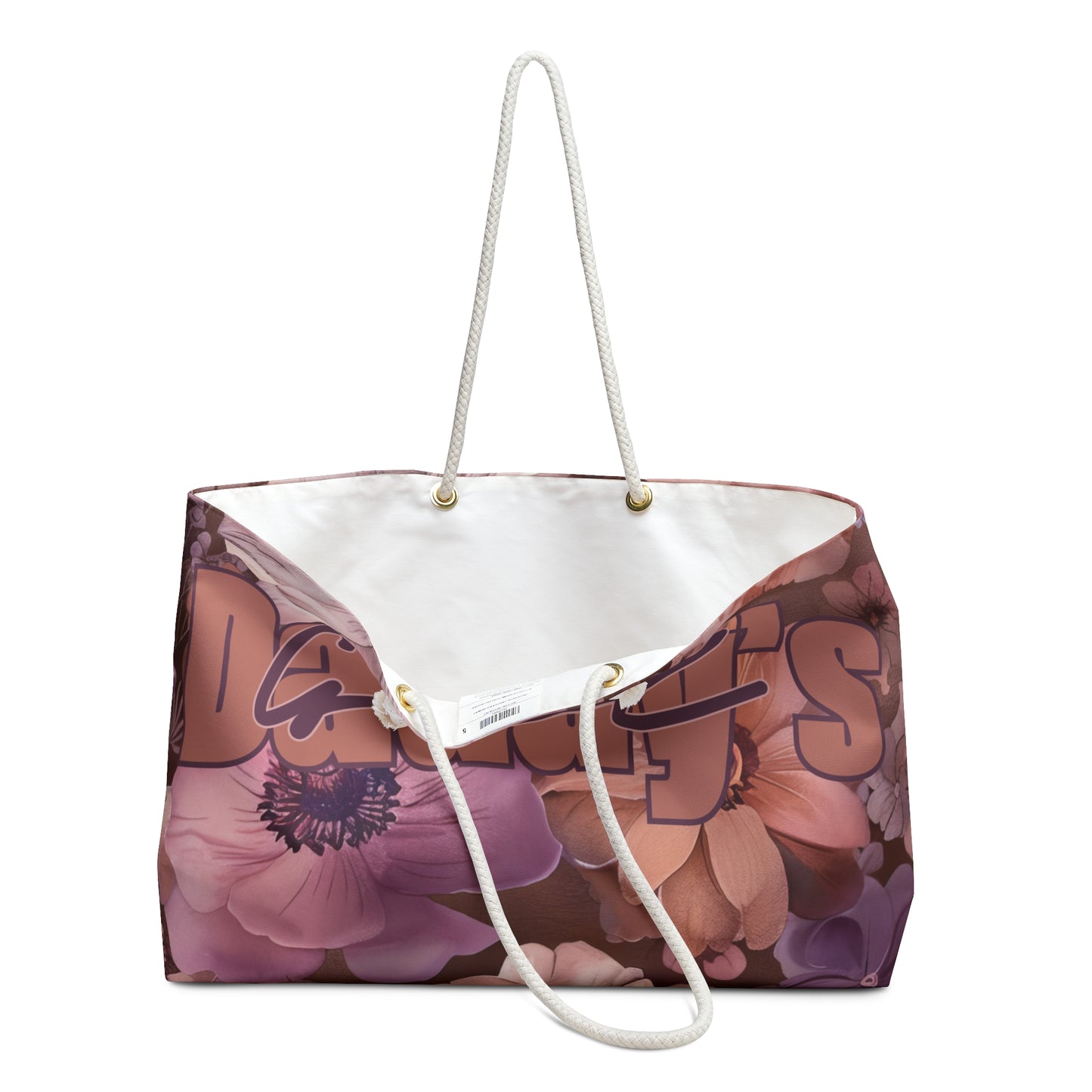 Daddy's Girl Oversized Weekender Tote