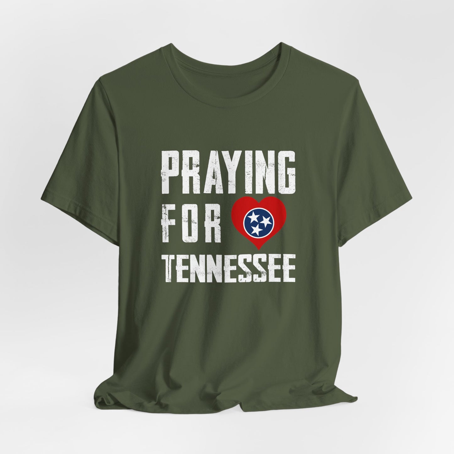 Praying for Tennessee Unisex Jersey Short Sleeve Tee