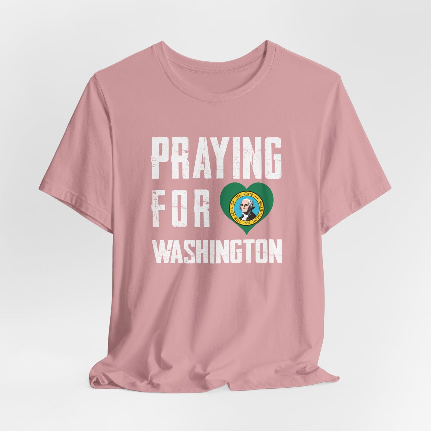 Praying for Washington Unisex Jersey Short Sleeve Tee