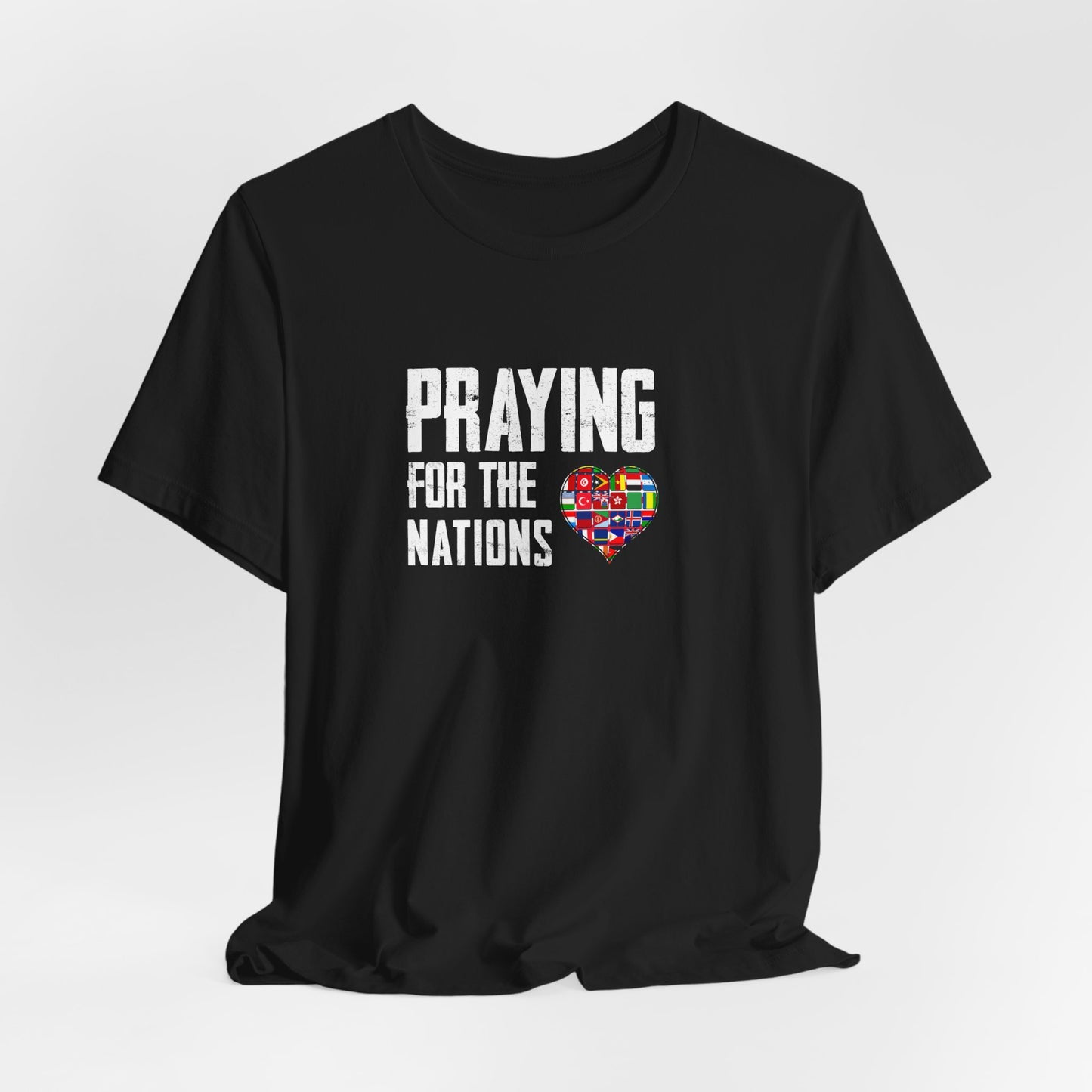 Praying for the Nations Unisex Jersey Short Sleeve Tee