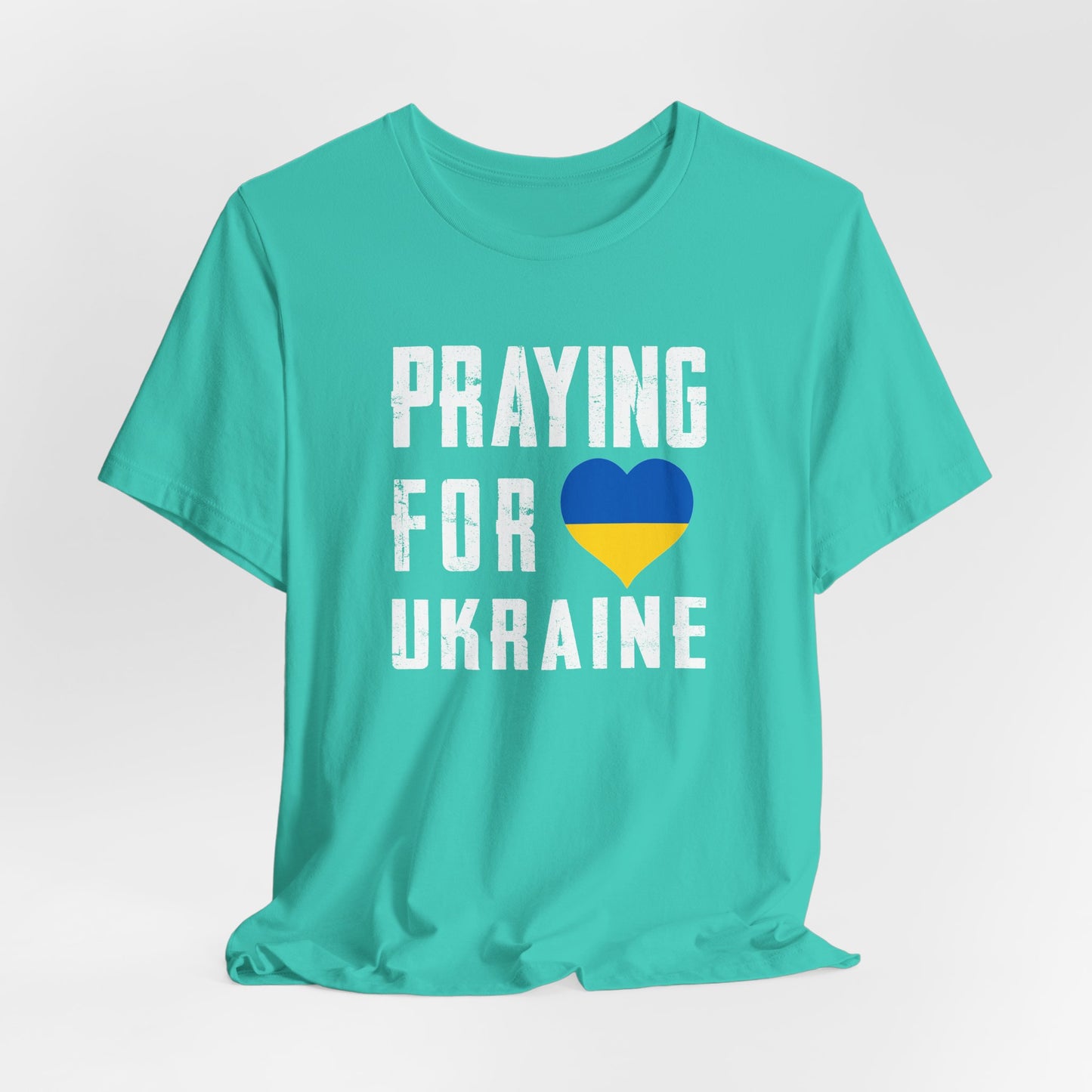 Praying for the Ukraine Unisex Jersey Short Sleeve Tee