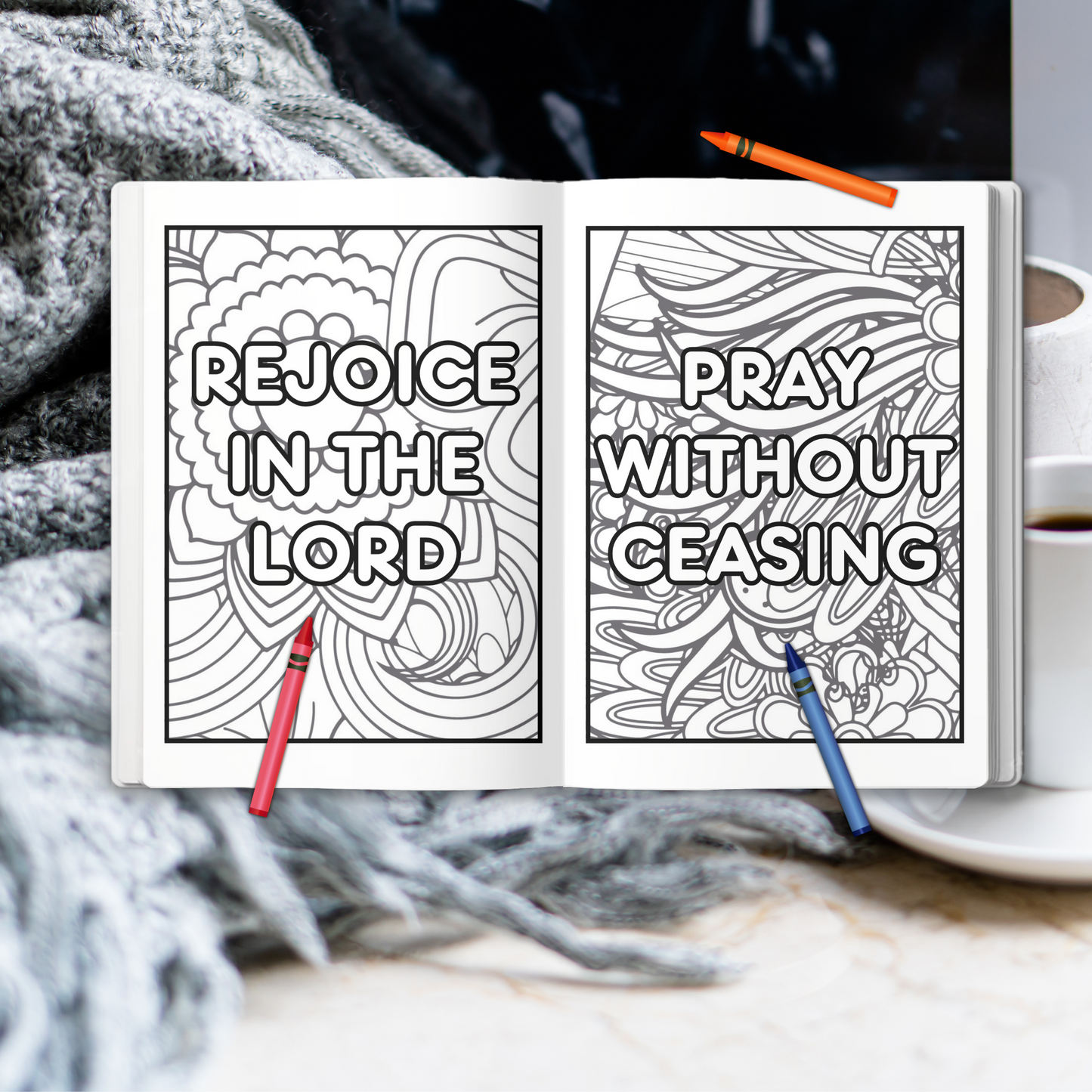 Colors of Grace Coloring Book (Digital Download)