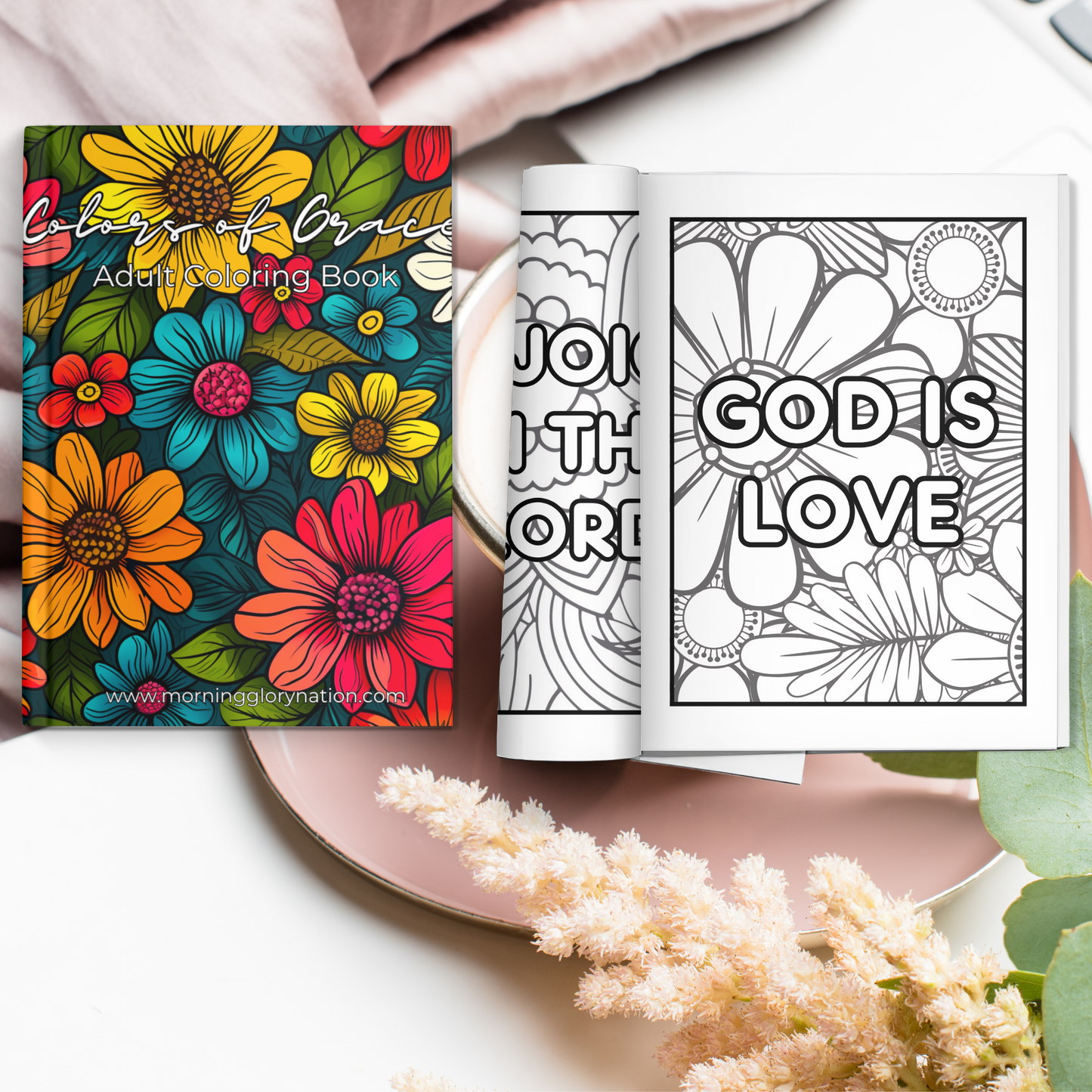 Colors of Grace Coloring Book (Digital Download)