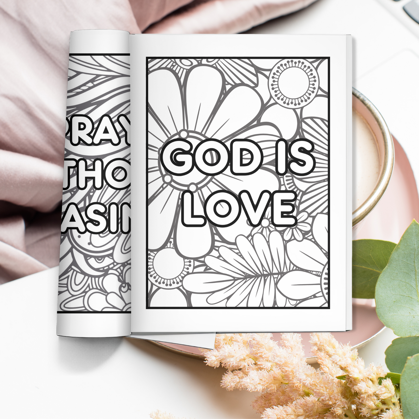 Colors of Grace Coloring Book (Digital Download)