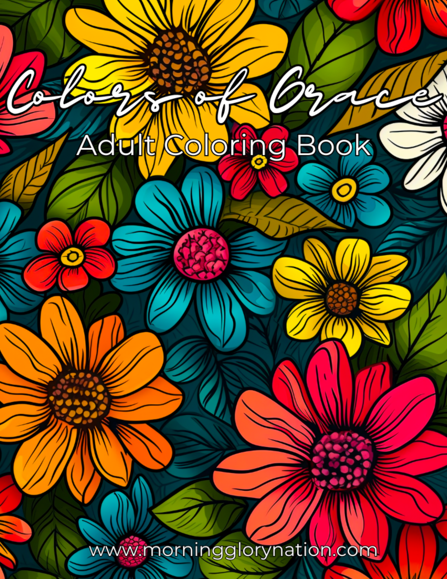 Colors of Grace Coloring Book (Digital Download)